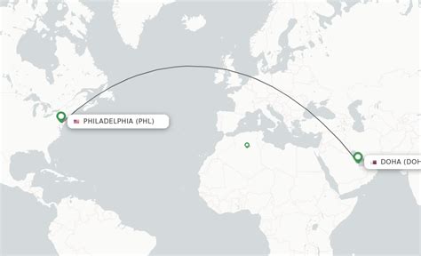 qatar airways philadelphia to doha flight status
